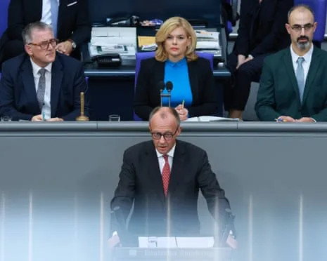 German Liberty ‘Under Threat’ Says the Chancellor as He Cautions Against ‘Forced Settlement’ in the Eastern European Nation